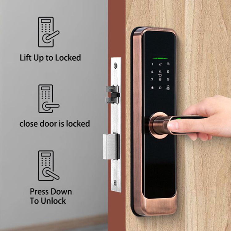 Kunci Pintu Digital Pintar den - Home Security Locks ulasan dan harga
