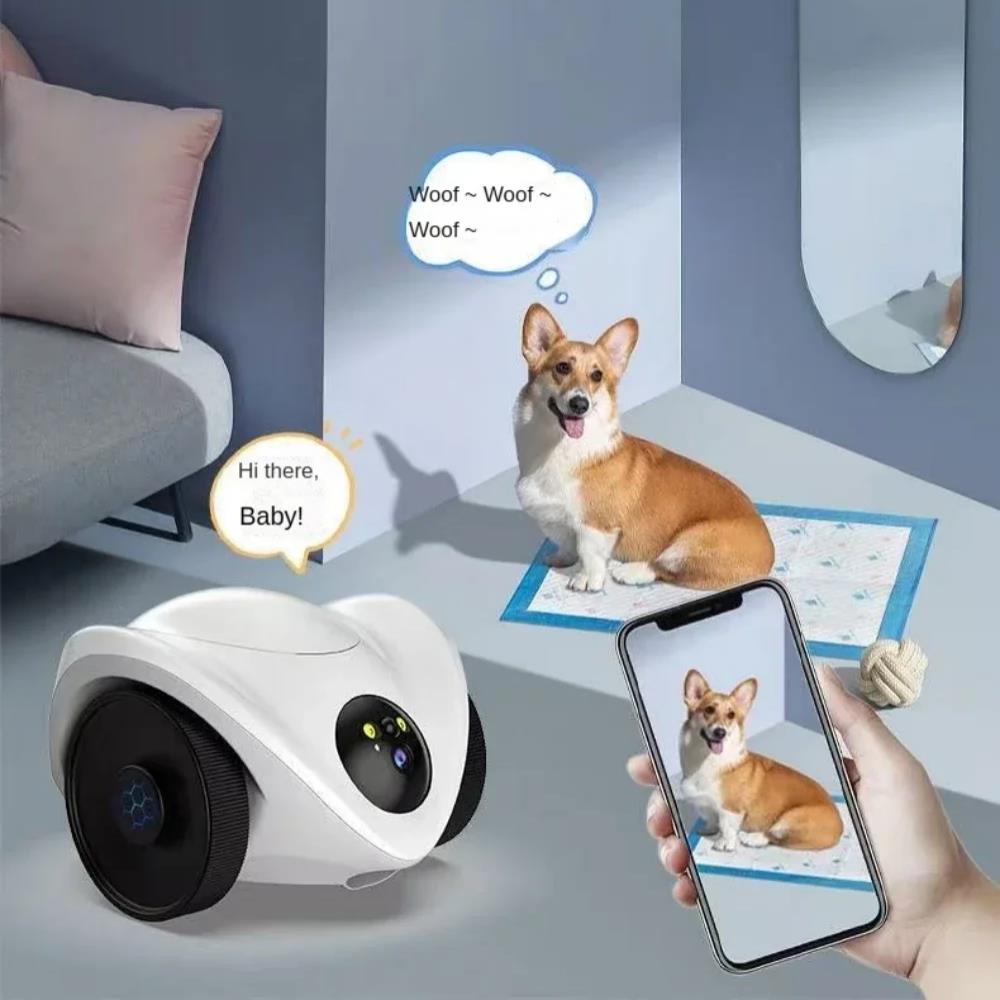 Kamera Robot Hewan Peliharaan  - Home Security Robot Dog ulasan dan harga