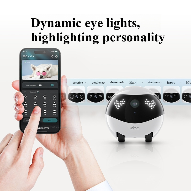 Enabot EBO Kamera Otomatis Ber - Home Security Robot ulasan dan harga