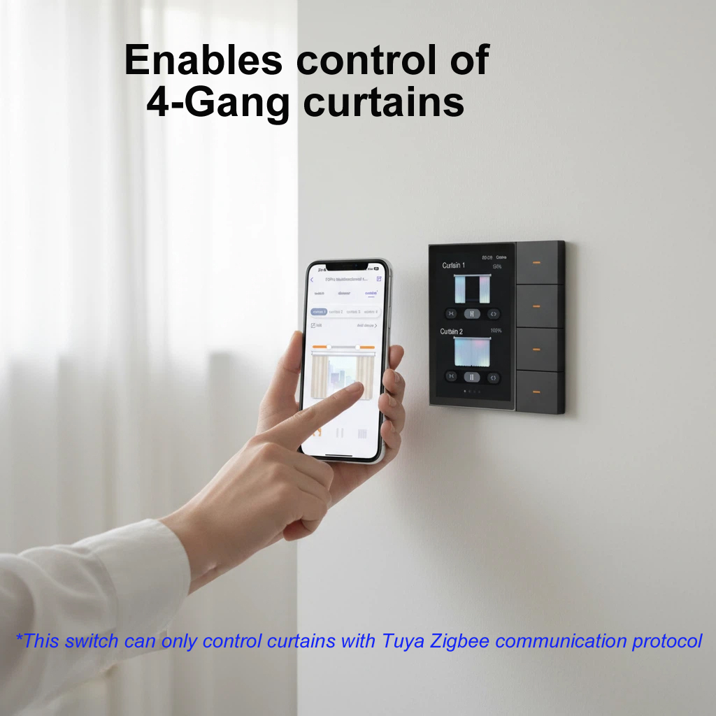 Panel Cerdas Tuya F3-pro ZigBe - Home Security Technology ulasan dan harga
