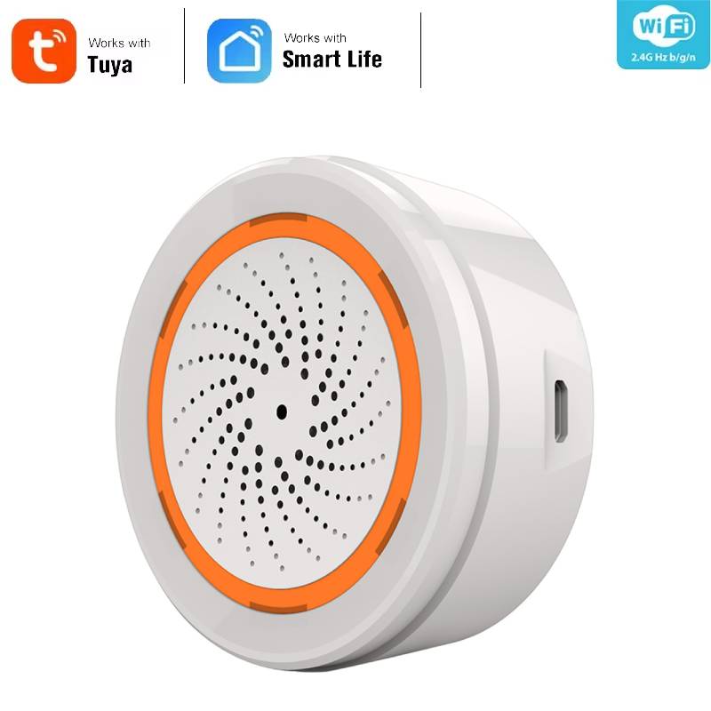 Alarm Sirene Pintar Tuya Zigbe - Home Security System Installation ulasan dan harga