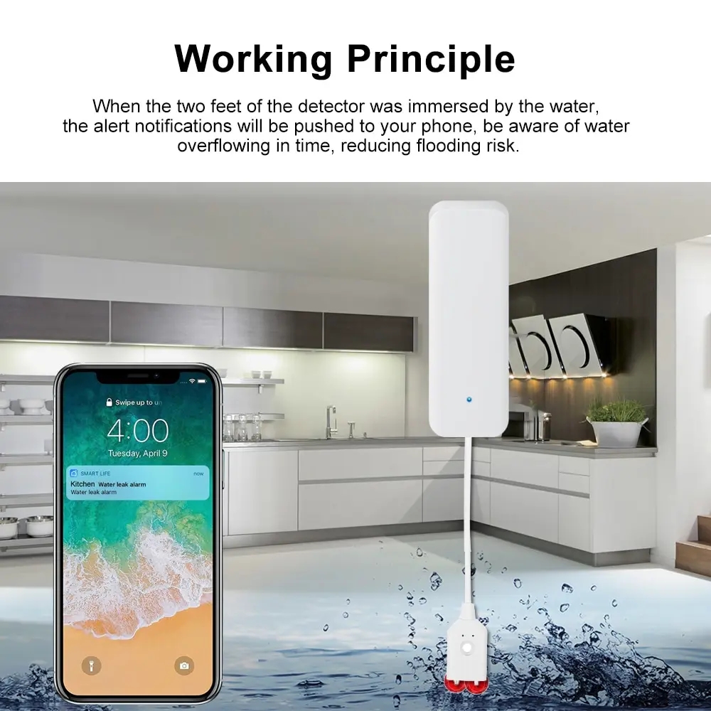 Tuya Remote Monitor Sensor keb - Home Security Network ulasan dan harga