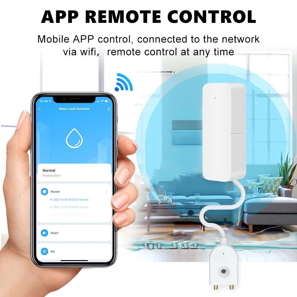 Tuya Remote Monitor Sensor keb - Home Security Network ulasan dan harga