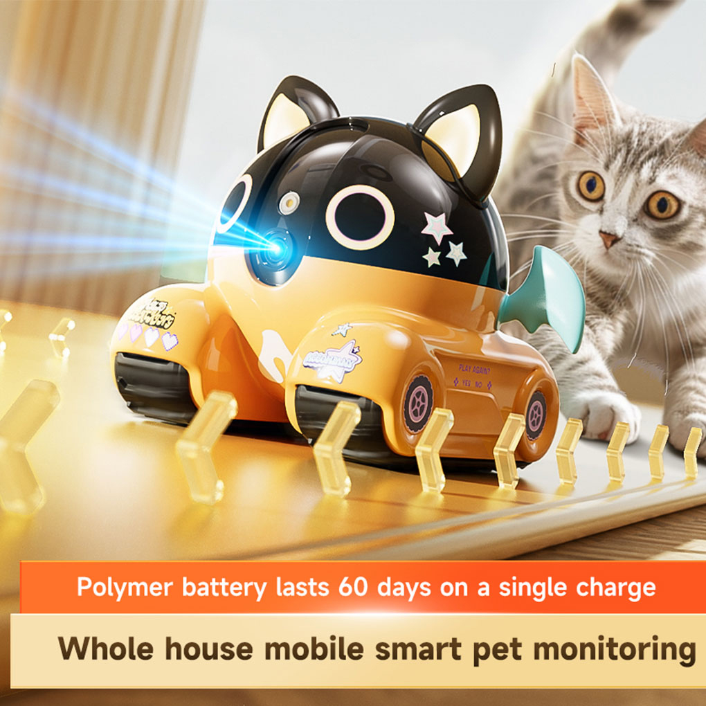 Kamera Robot Lensa HD 300W Apl - Home Security Robot Dog ulasan dan harga