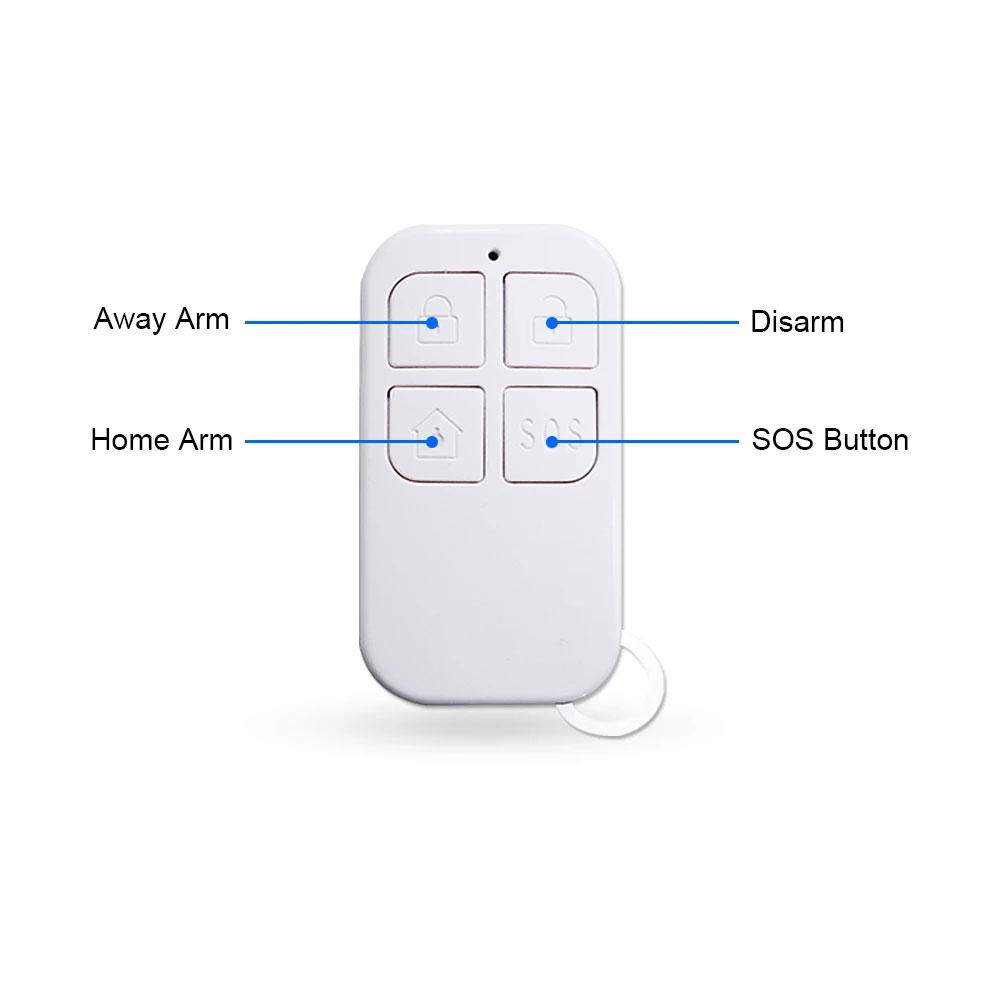 Detektor Remote kontrol nirkab - Home Security System Installation ulasan dan harga
