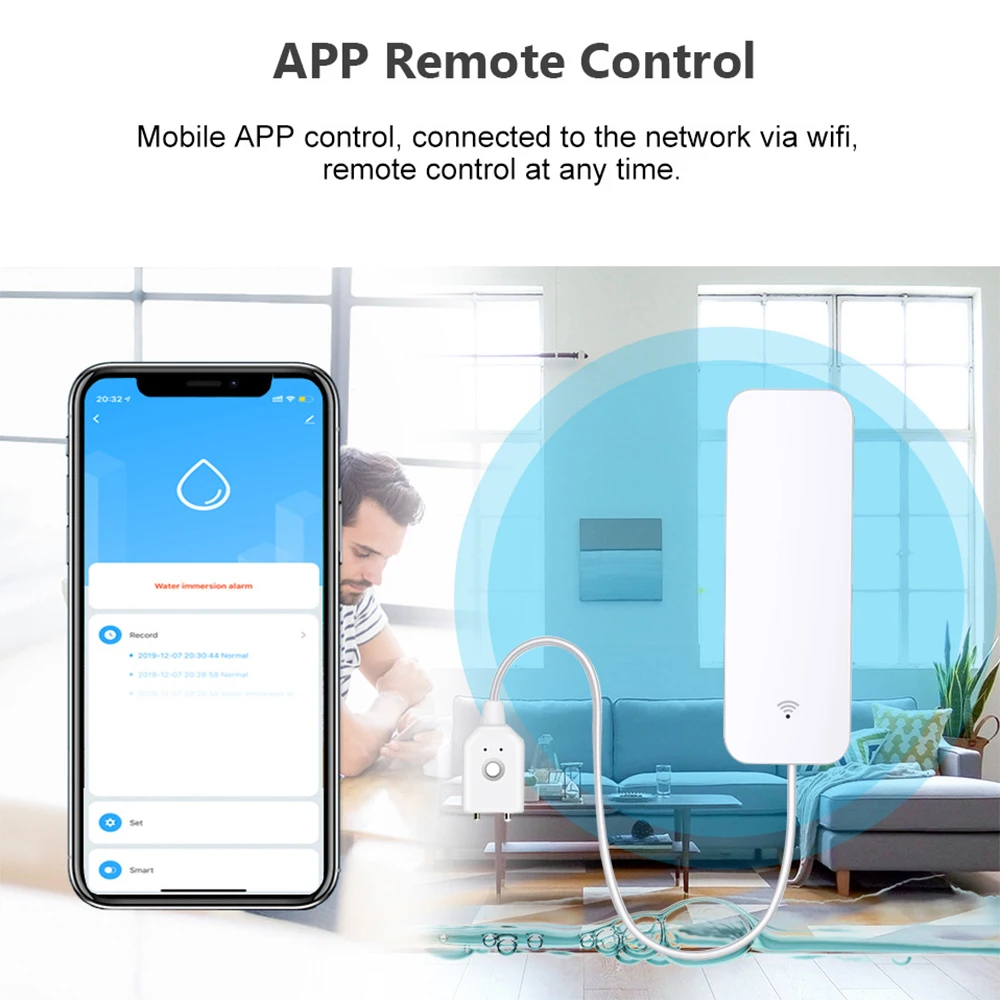 Tuya WiFi Zigbee Sensor Air De - Home Security Technology ulasan dan harga