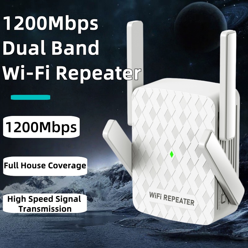 1200Mbps Wireless Wifi Extende - Home Security Network ulasan dan harga