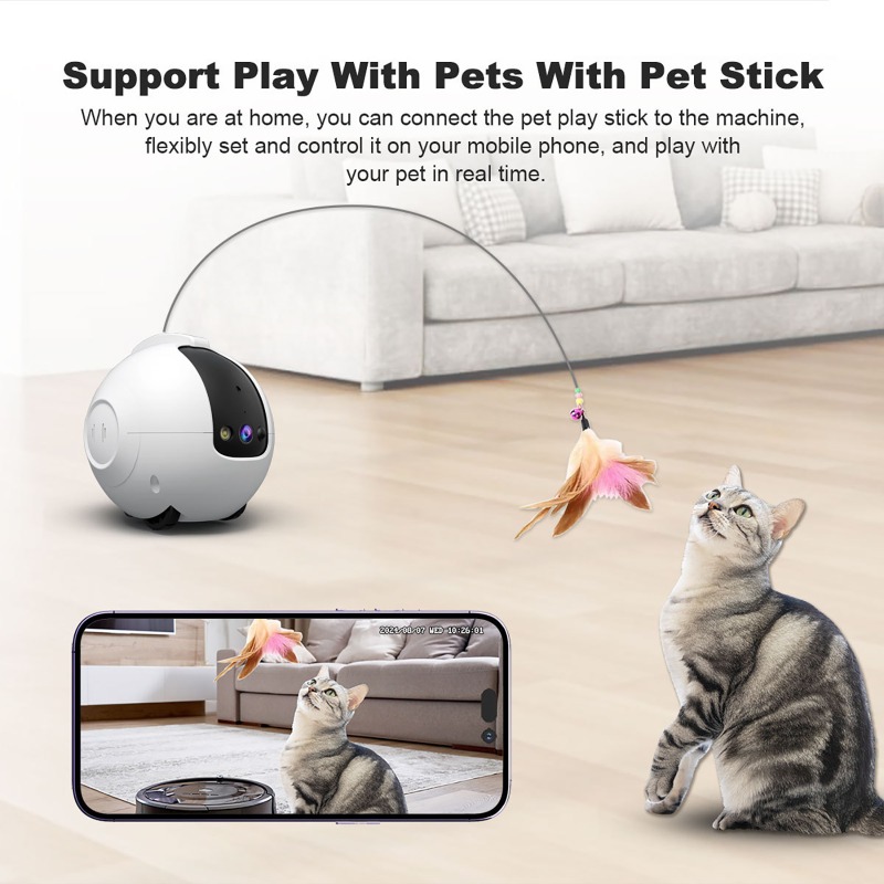 Kamera Keamanan Perawatan Ruma - Home Security Robot Dog ulasan dan harga