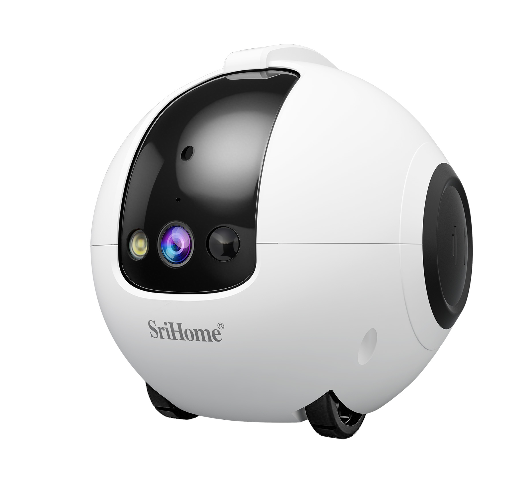 Kamera Dome IP PTZ Nirkabel Wa - Home Security Robot ulasan dan harga