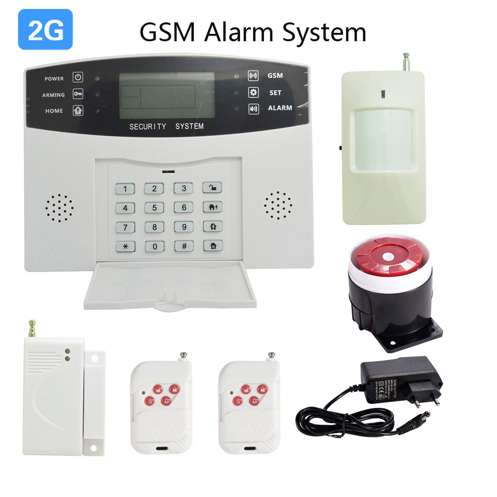 1Set Sistem Alarm Pencuri GSM  - Home Security Zones ulasan dan harga
