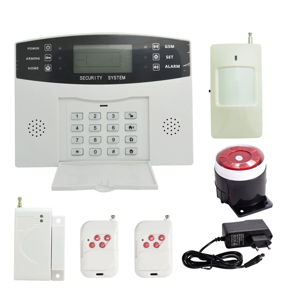 1Set Sistem Alarm Pencuri GSM  - Home Security Zones ulasan dan harga