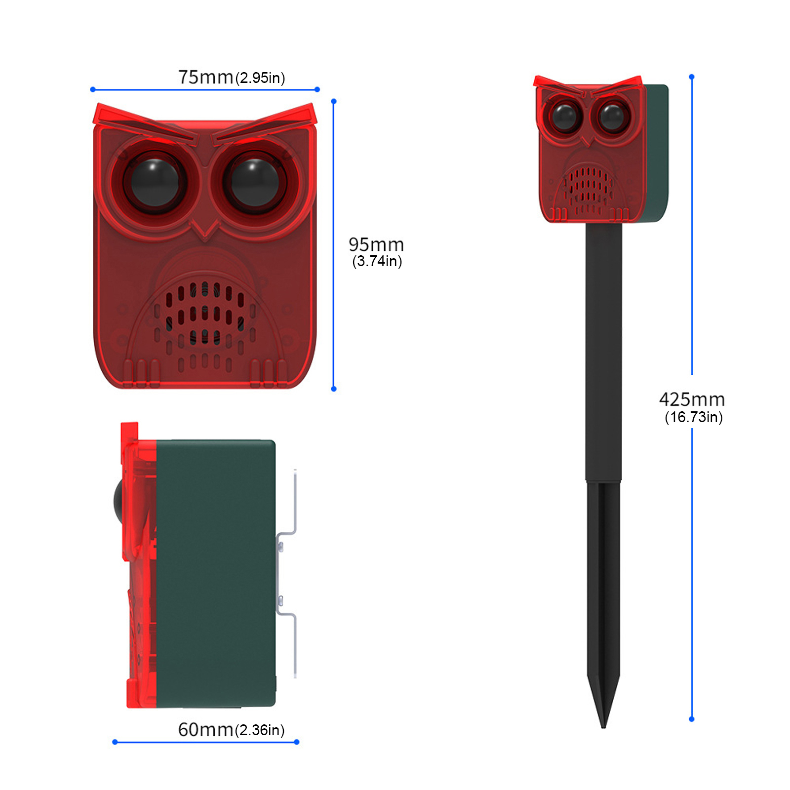 Alarm Sensor Gerak Luar Ruanga - Barking Dog Alarm ulasan dan harga