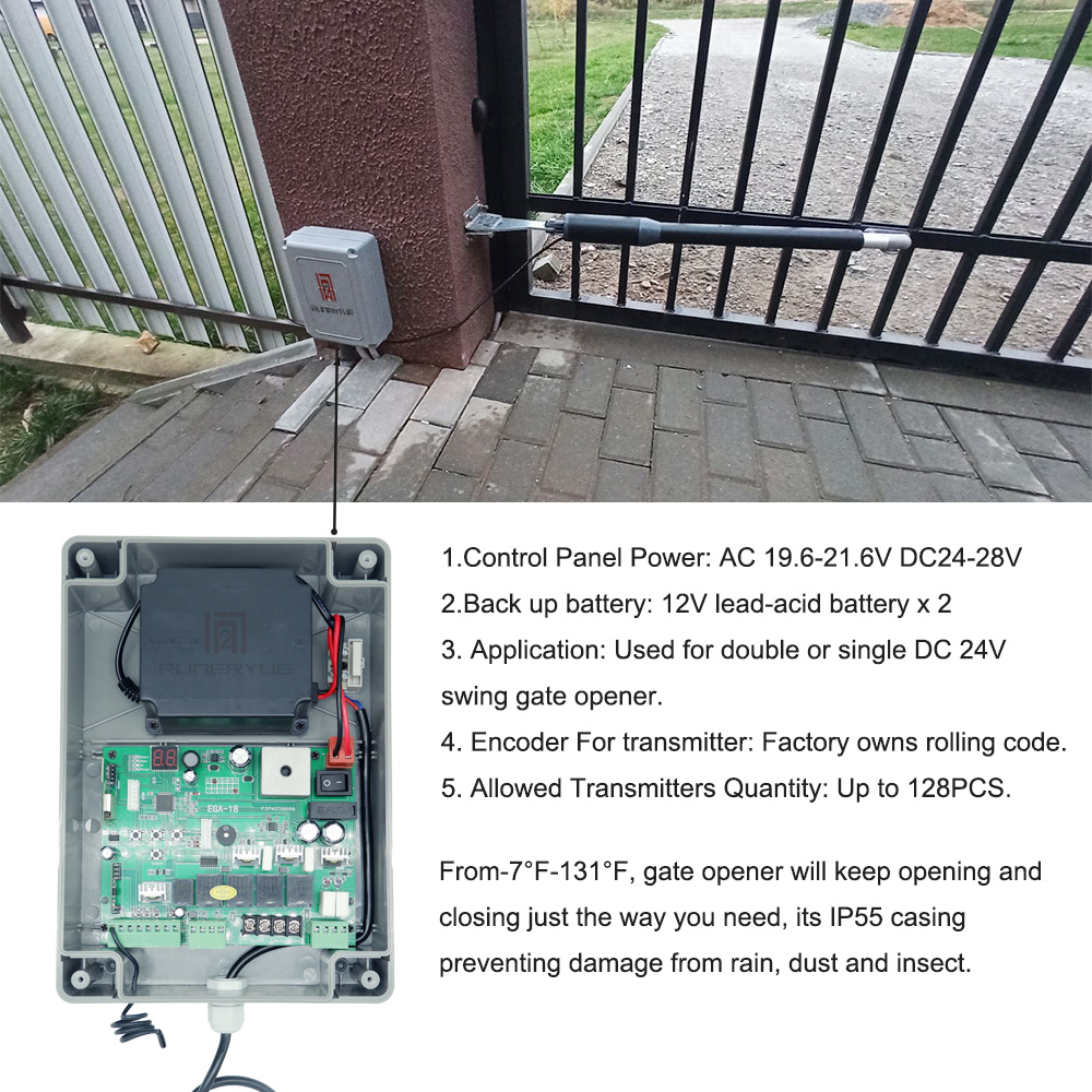 Pembuka Gerbang Listrik Tugas  - Home Security Electric Fence ulasan dan harga