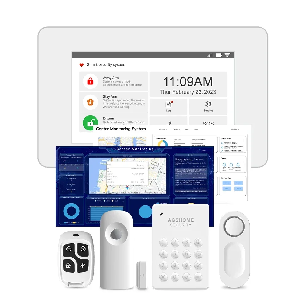 Sistem Keamanan Rumah Pintar W - Home Security Zones ulasan dan harga