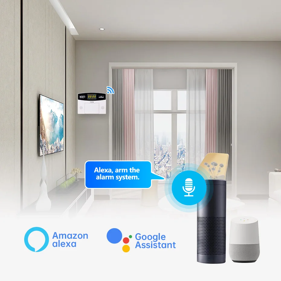 Sistem Alarm Pintar Fuers Tuya - Home Security Front Door Camera ulasan dan harga