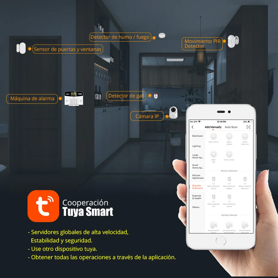 Sistem Alarm Pintar Fuers Tuya - Home Security Front Door Camera ulasan dan harga