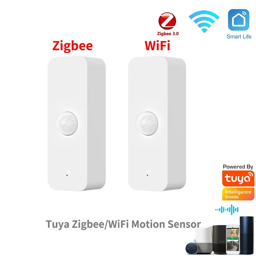 Zigbee PIR Sensor gerak WiFi,  - Home Security Technology ulasan dan harga