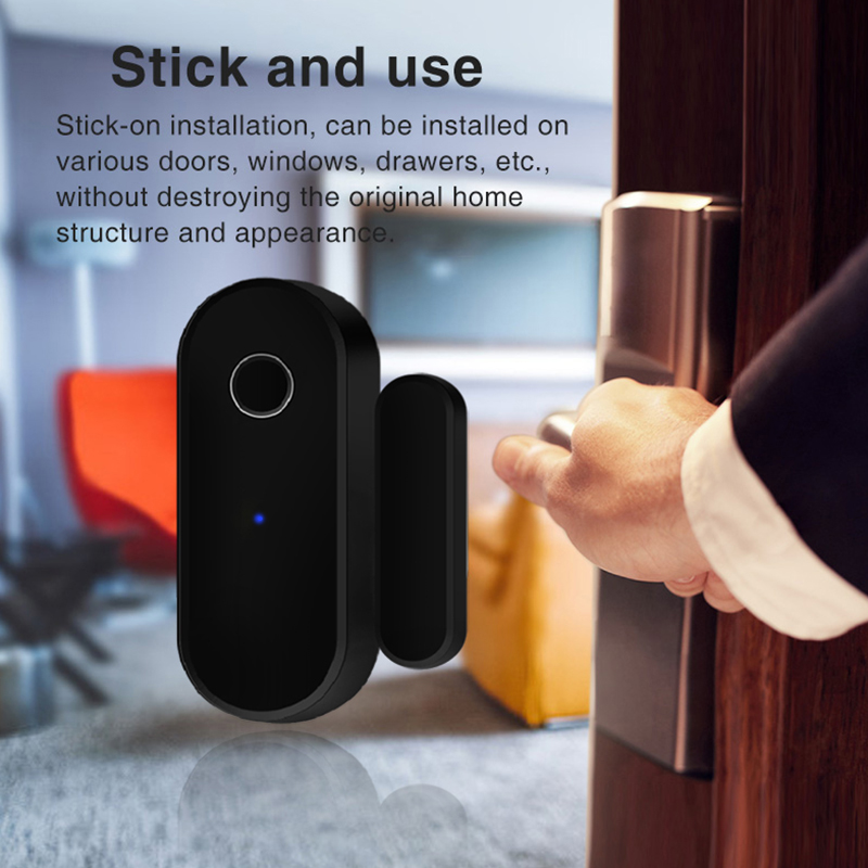 Zigbee Tuya Sensor pintu jende - Home Security Technology ulasan dan harga