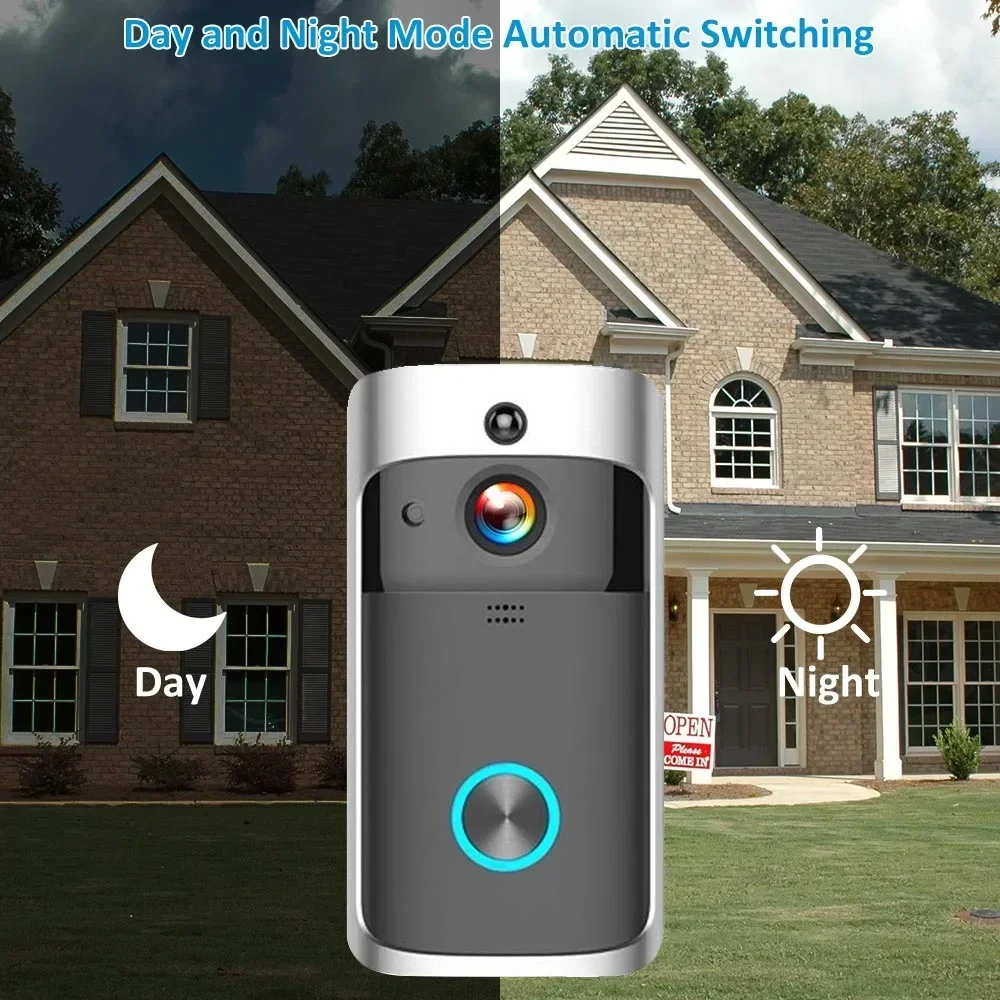 Bel Pintu WIFI Nirkabel Rumah  - Home Security La ulasan dan harga