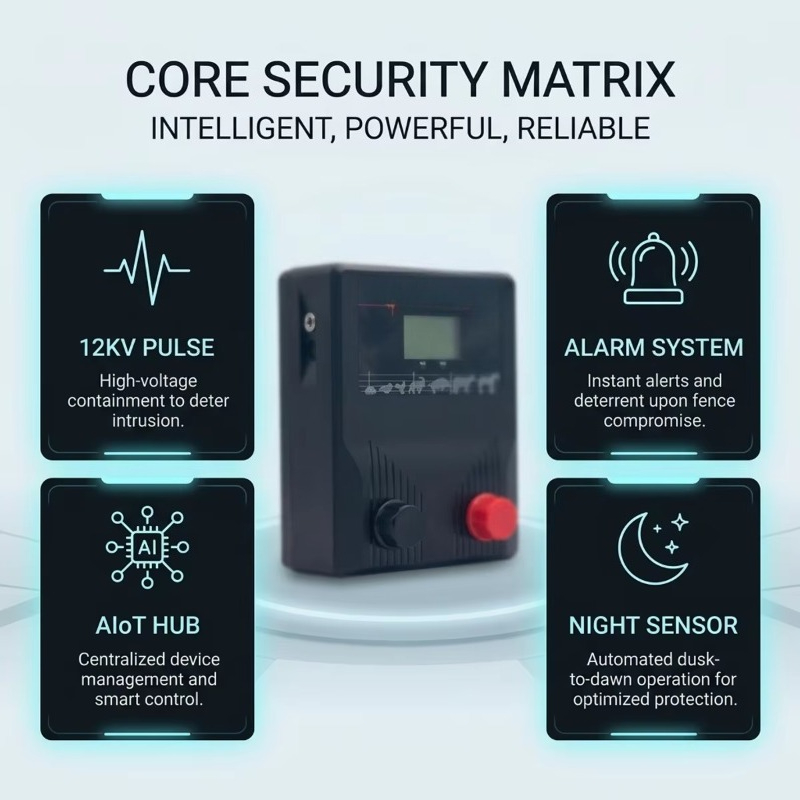 Pagar Keamanan Listrik LX-PX35 - Home Security Electric Fence ulasan dan harga