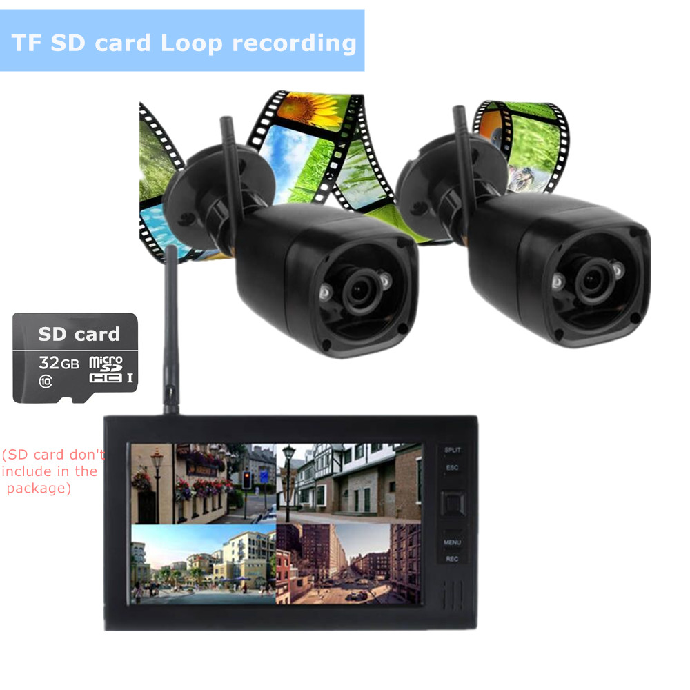 Kamera video cctv lcd 7 