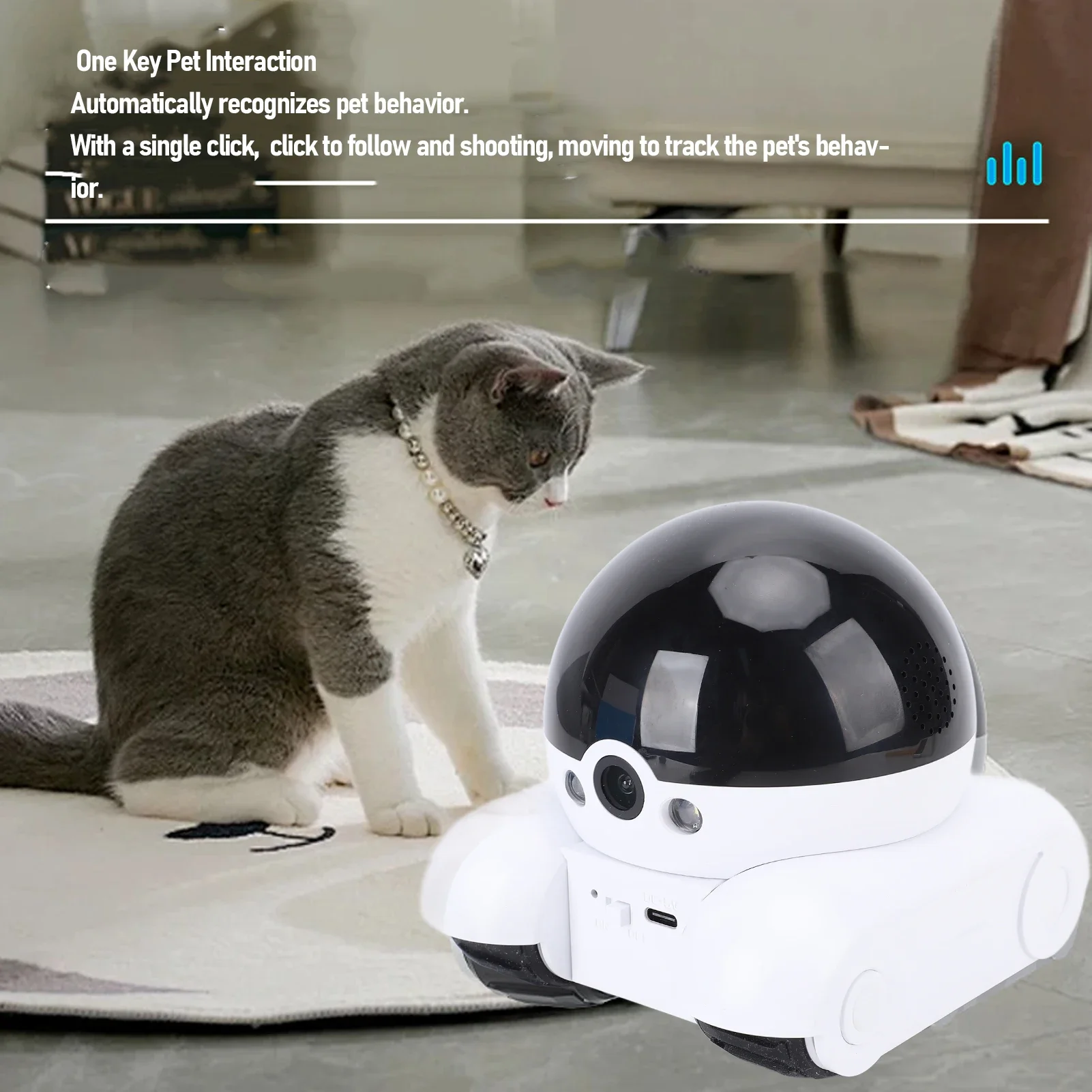 Kamera Keamanan Dalam Ruangan  - Home Security Robot Dog ulasan dan harga