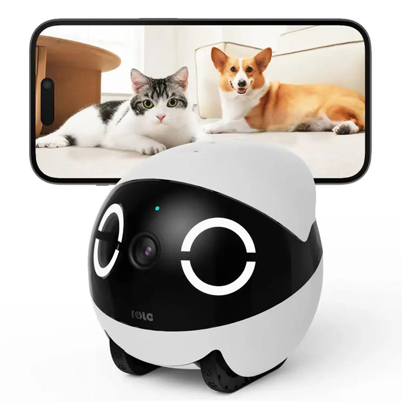 Enabot Rola 2K Kamera Keamanan - Home Security Robot Dog ulasan dan harga