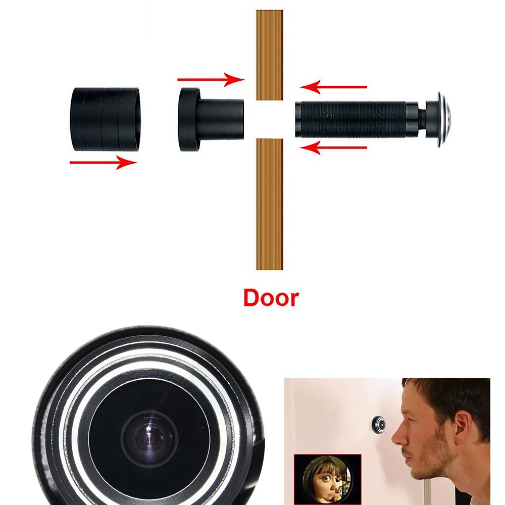 Kamera Pintu IP 1080P 3MP 5MP  - Home Security Front Door Camera ulasan dan harga