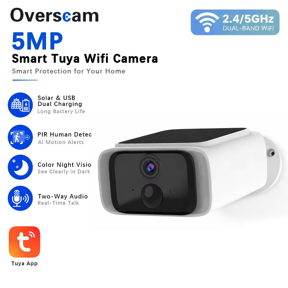 Kamera Keamanan Tenaga Surya T - Home Security La ulasan dan harga