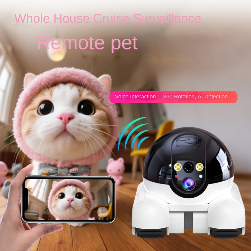 Kamera WIFI HD 1080P Baru Kame - Home Security Robot ulasan dan harga