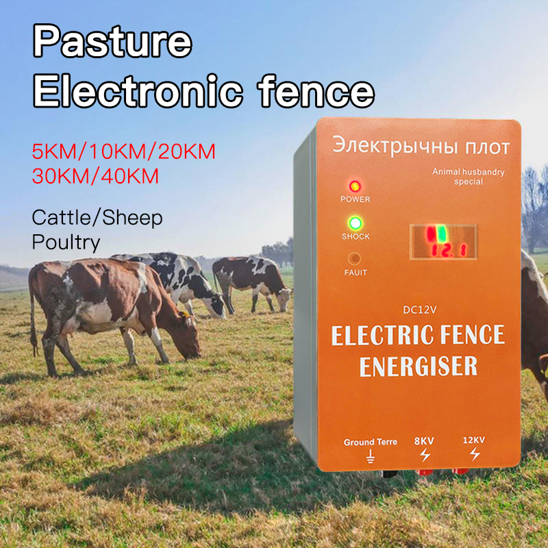 5/10/20/30/40KM DC 12V Pengend - Home Security Electric Fence ulasan dan harga