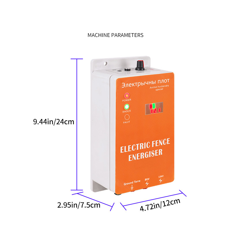 5/10/20/30/40KM DC 12V Pengend - Home Security Electric Fence ulasan dan harga