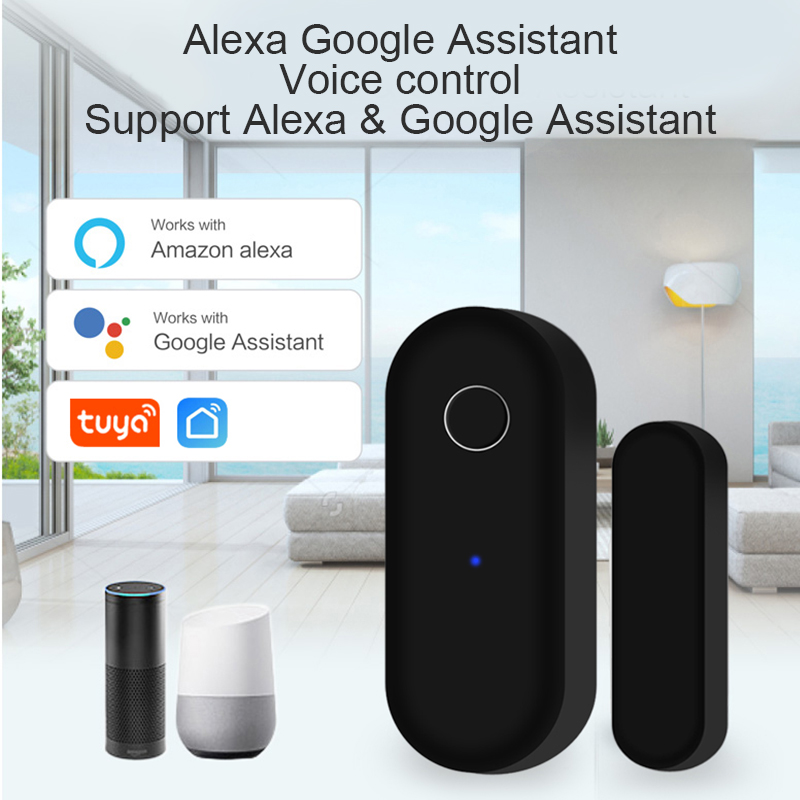 Tuya WiFi Detektor Pintu Buka  - Home Security Technology ulasan dan harga
