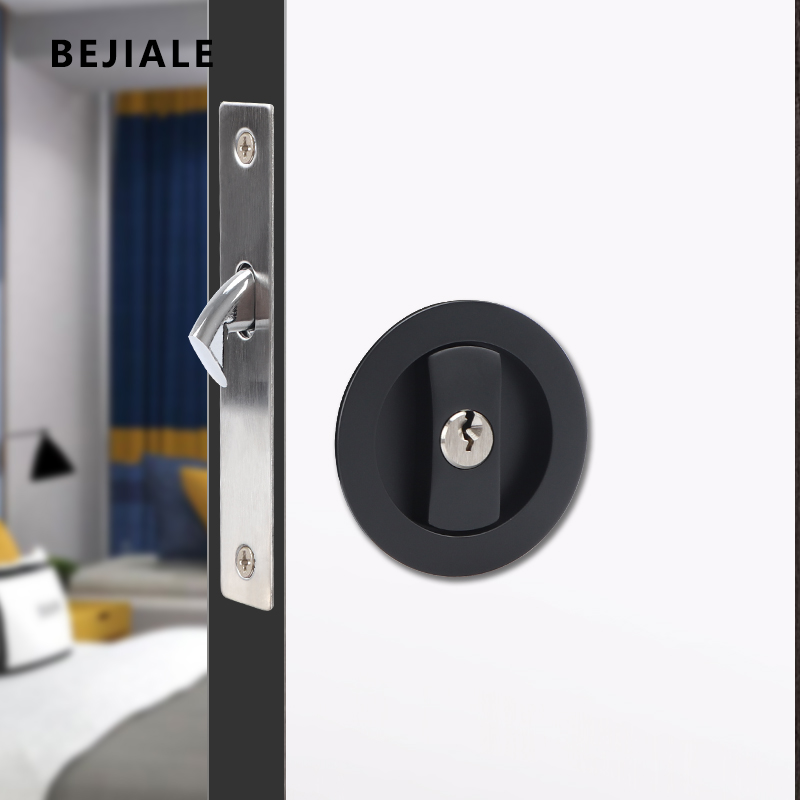 Pintu Geser Hitam Kunci Pintu  - Home Security Locks ulasan dan harga