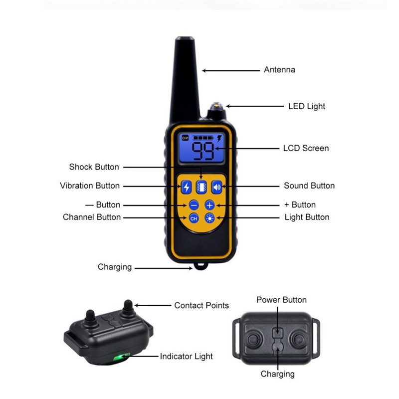 Kalung Leher Pelatihan Anjing  - Barking Dog Alarm ulasan dan harga