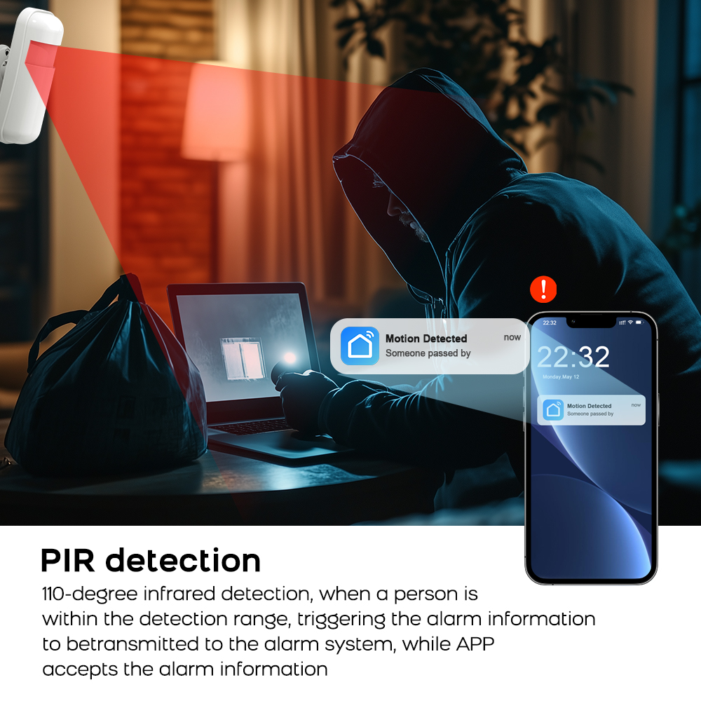 Sistem Alarm WiFi GSM 4G Beker - Home Security System Installation ulasan dan harga