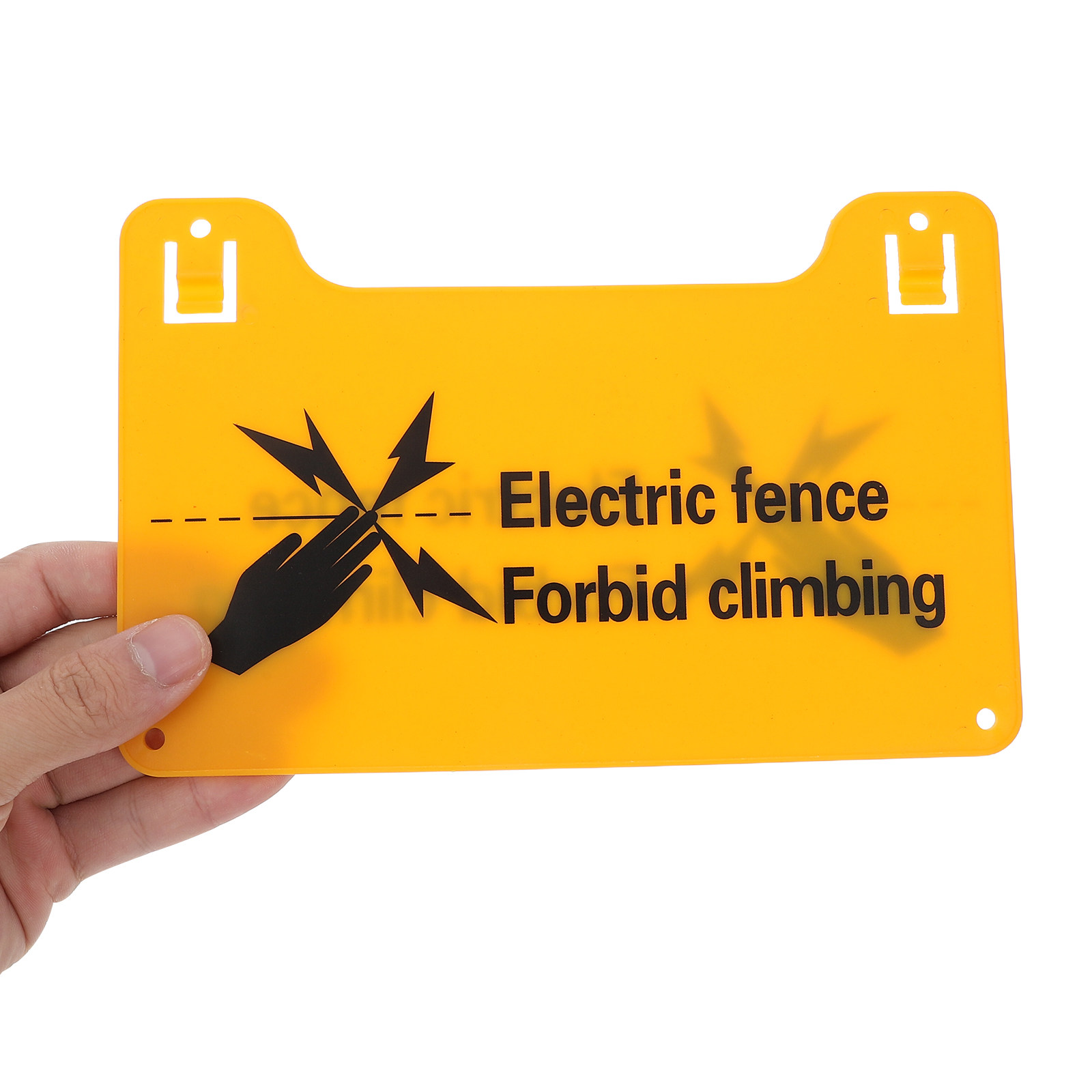 4 Buah Papan Peringatan Pagar  - Home Security Electric Fence ulasan dan harga