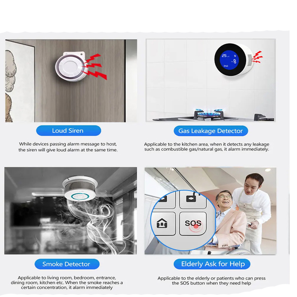 Sistem Alarm Rumah Pintar PGST - Home Security System Installation ulasan dan harga