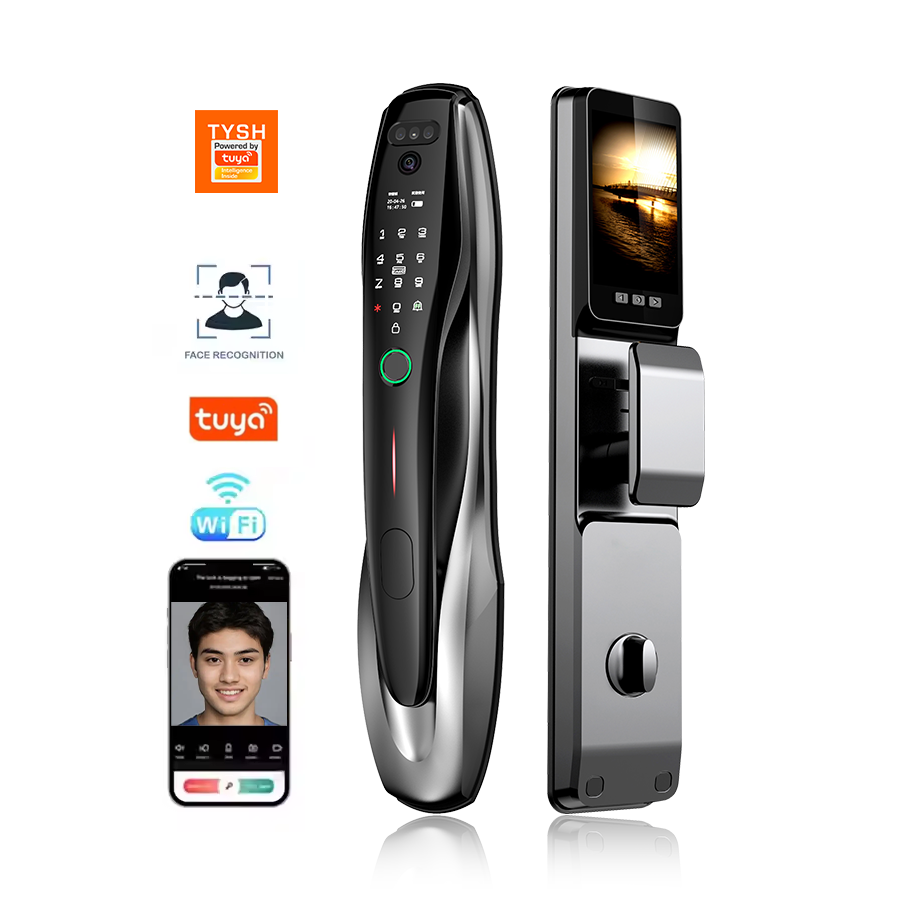 TYSH Tuya Keamanan Sidik Jari  - Home Security Front Door Camera ulasan dan harga